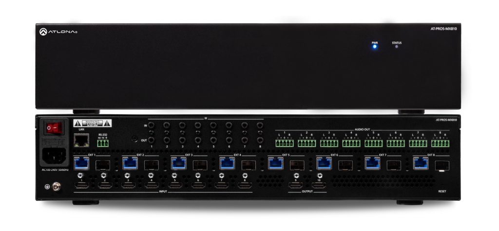 Atlona PRO5 Series takes the matrix switcher into new territory