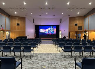 O-Line speaker upgrade for Kiva Auditorium