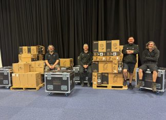 Venue Cymru receives major lighting upgrade from White Light Venue Cymru technicians