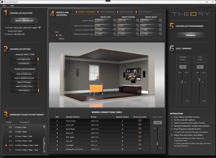Theory Professional GUI