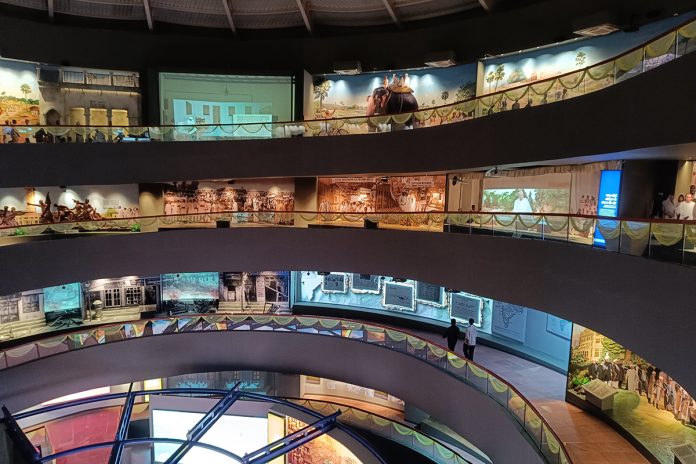 Christie laser projectors comprising the Inspire Series, GS Series, and Captiva Series models bring the museum’s storytelling to life.