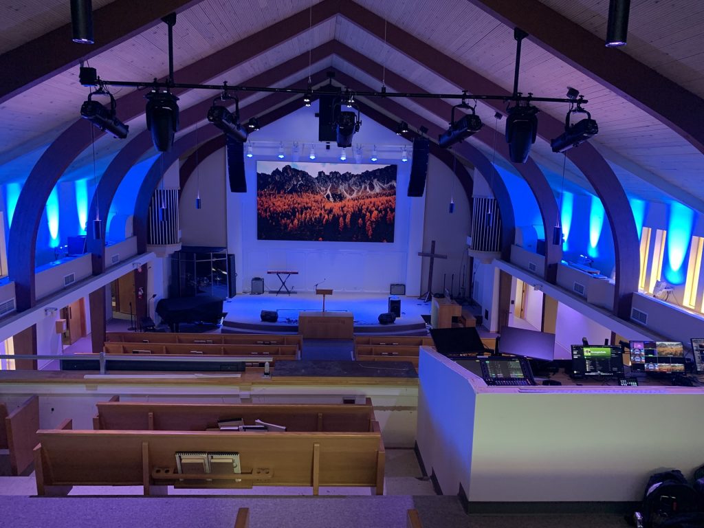 Morgan Sound transforms Evangelical Chinese Church with Elation Lighting and Obsidian Control Evangelical Chinese Church Elation