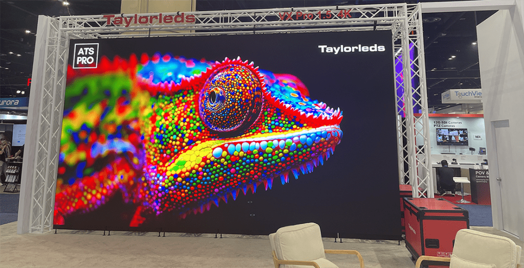 Taylorleds VX Series wins 2025 Red Dot Design Award for outstanding innovation Infocomm Lizard VX Series Taylorleds