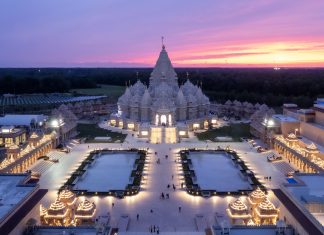 Riedel powers media infrastructure at the USA’s largest Hindu Temple Reidel-BAPS_Robbinsville-exterior