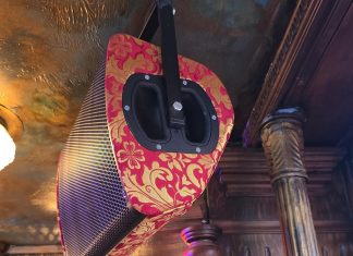 NEXO P+ takes custom cabinet finishing one step further at Greek music bar