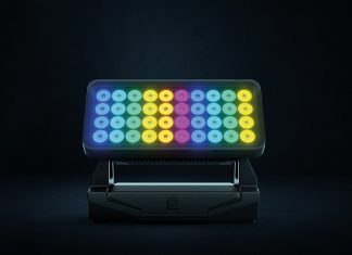Cameo launches the new ZENIT W600 G2 IP65 LED wash light