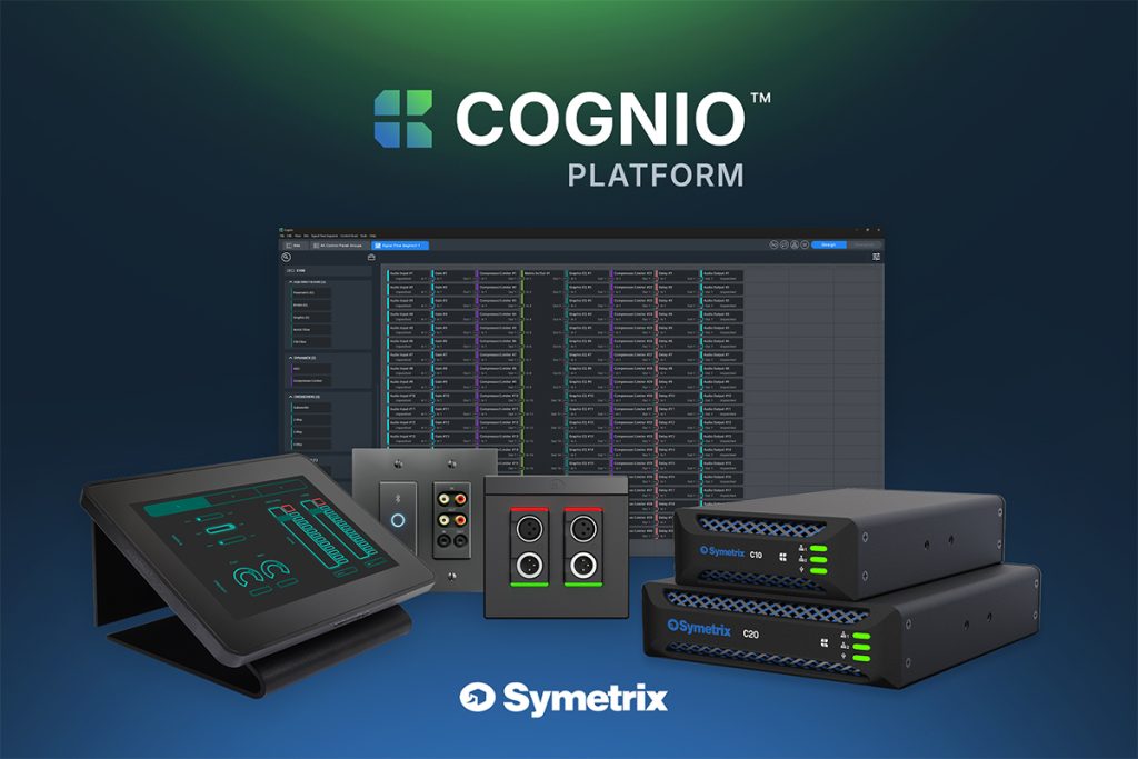 Symetrix launches Cognio Audio, Video and Control platform