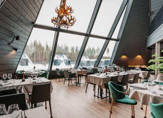 Genelec Smart IP elevates the dining experience at Lapland’s Glass Resort
