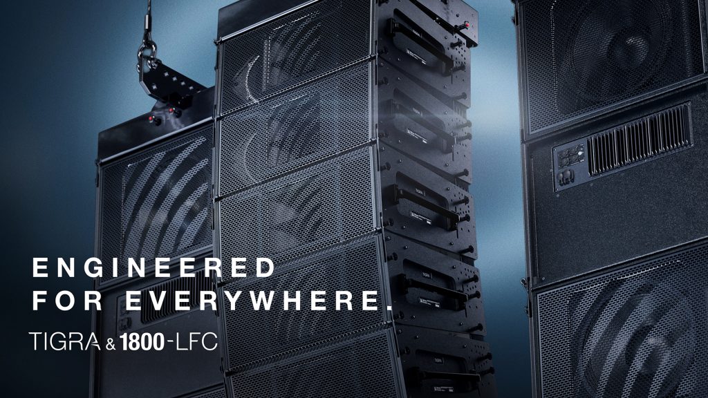 Meyer Sound introduces TIGRA line array and 1800-LFC subwoofer