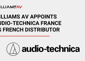 Williams AV announce distribution partnership with Audio-Technica France
