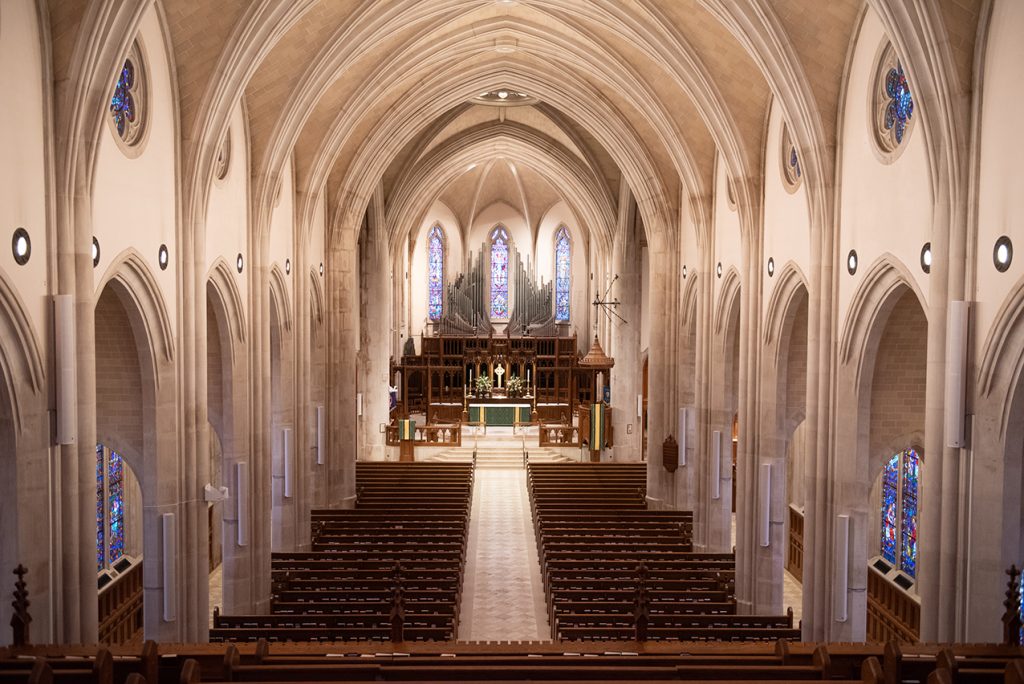 Renkus-Heinz delivers steerable sound solution at the Cathedral of St. Philip