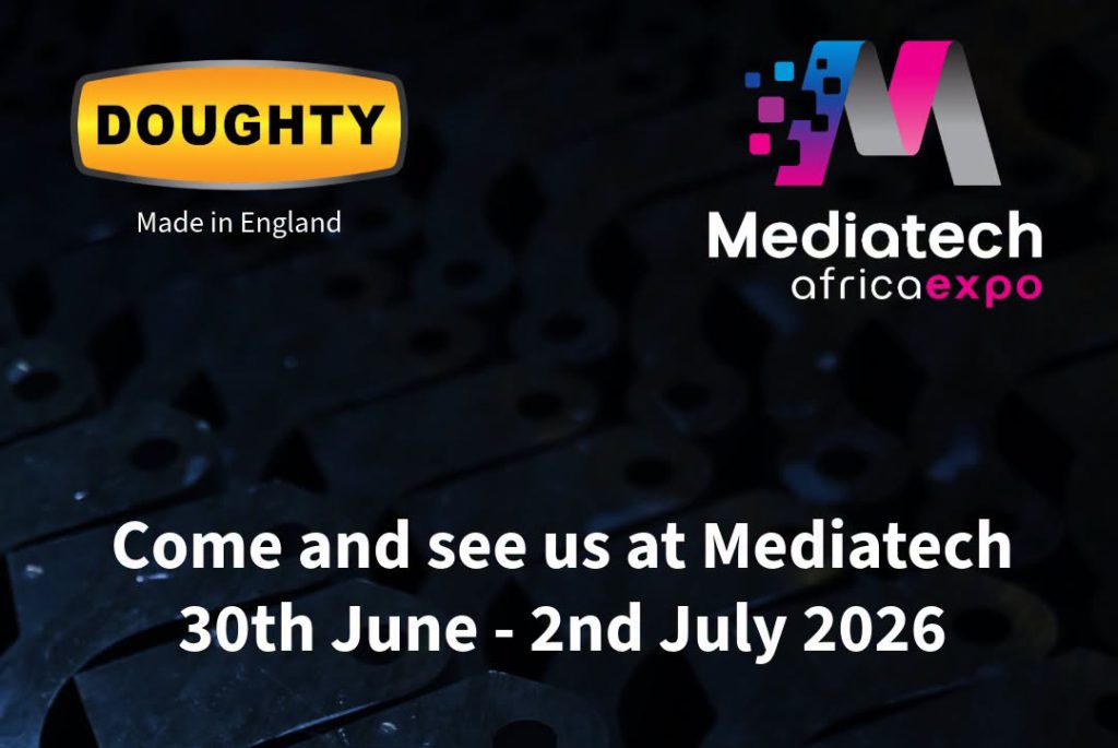 Doughty Engineering to exhibit with DWR Distribution at Mediatech Africa 2026