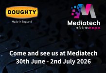 Doughty Engineering to exhibit with DWR Distribution at Mediatech Africa 2026