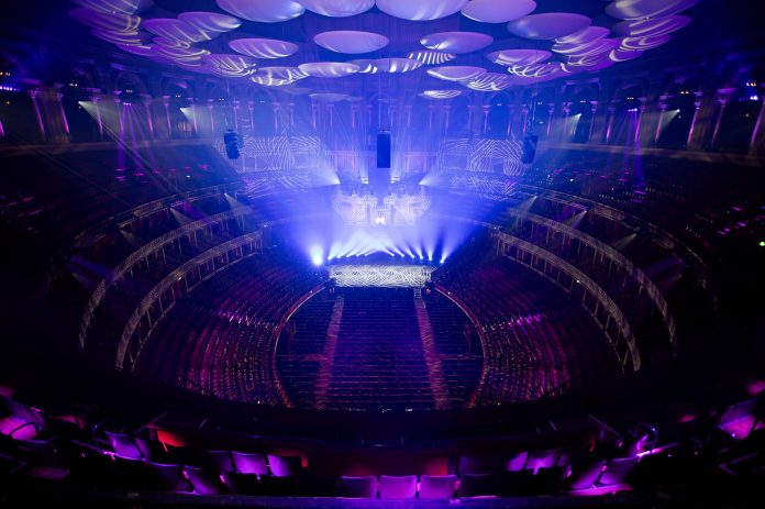Royal Albert Hall Martin Lighting Upper Deck