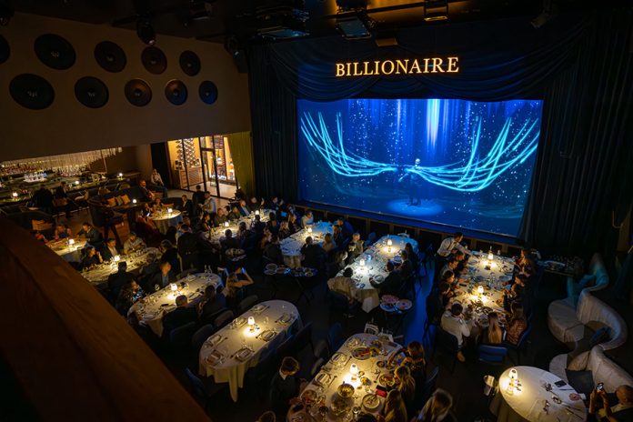 Kempinski St. Moritz - Billionaire - Dining Area & Stage