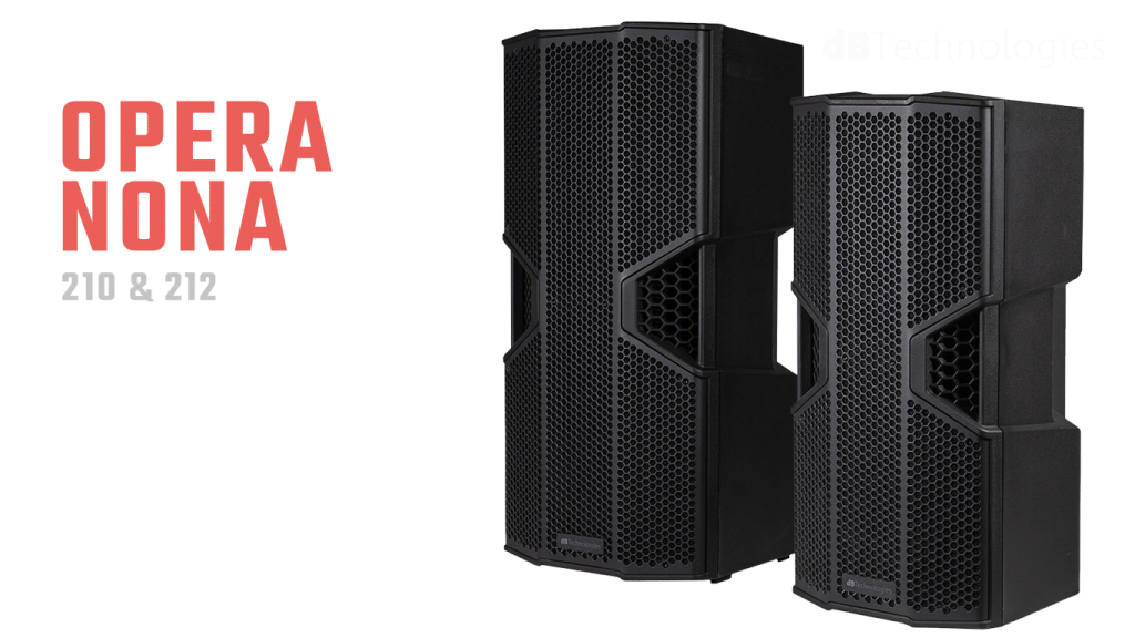 dBTechnologies introduces OPERA NONA 210 and 212