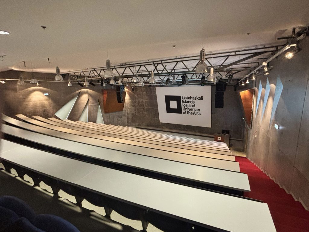 NEXO GEO M10 applauded at the Iceland University of the Arts